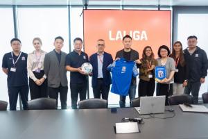 Bsports必一体育-上海申花访问马德里，走进西甲及其俱乐部交流经验